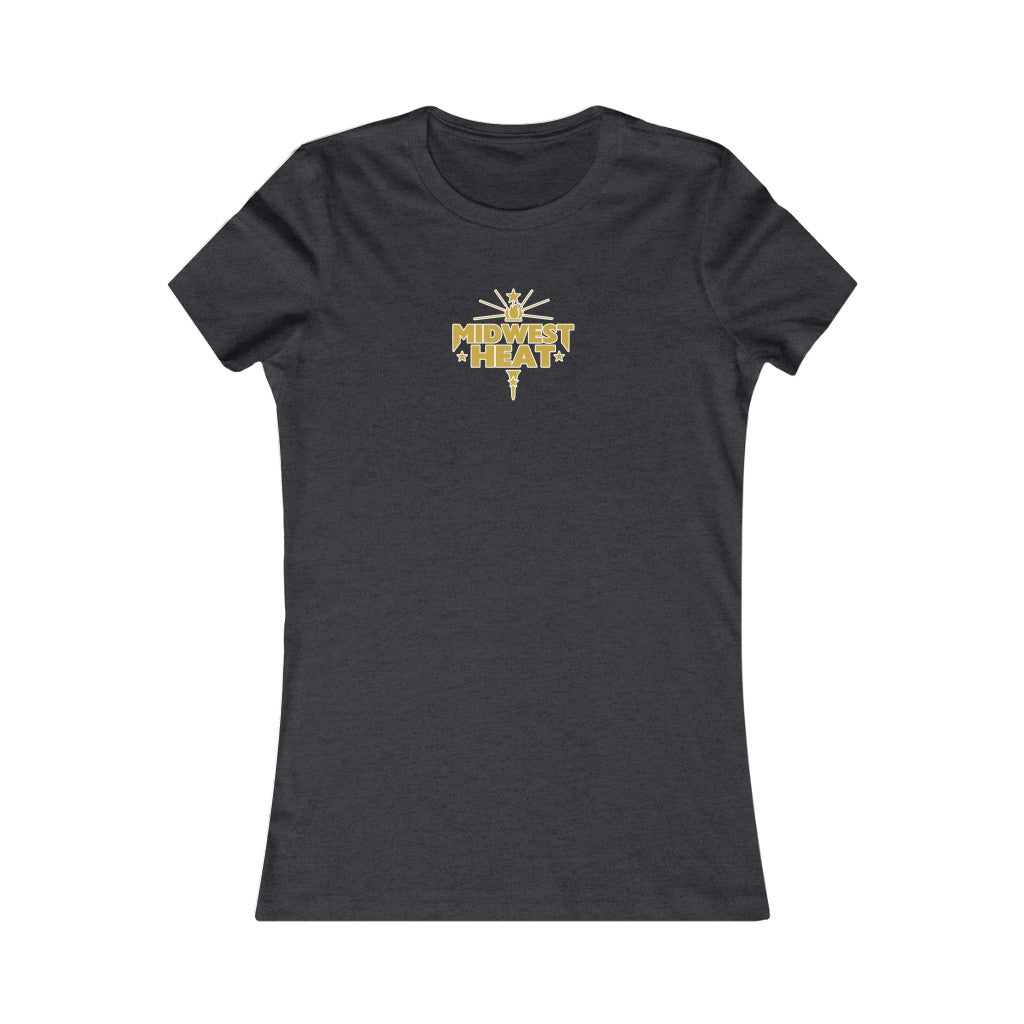 Midwest Heat - Gold Trim Women's Tee