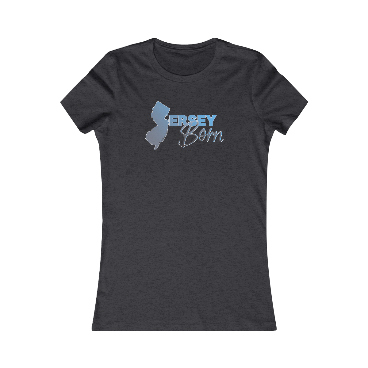 Jersey Born Icey Blue Scheme Lady Tee