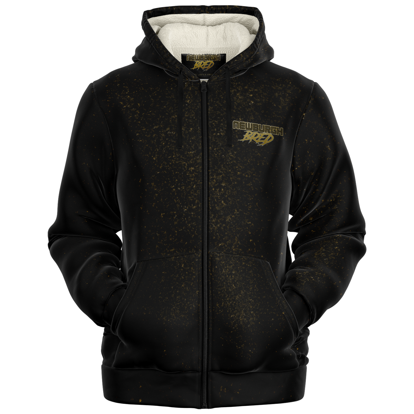 Newburgh Bred - Gold Dust Microfleece Premium Hoodie