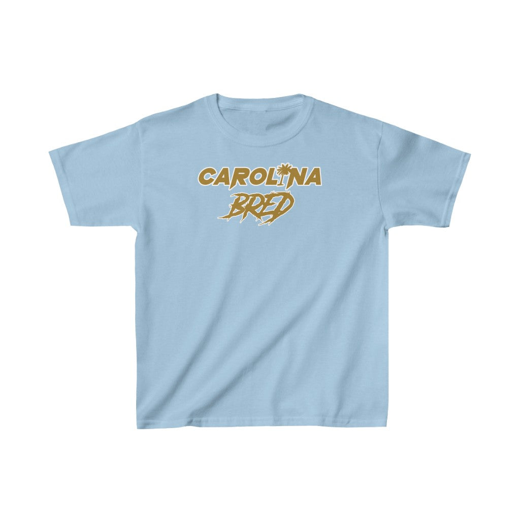 Carolina Bred  Gold Scheme Kids Heavy Tee *