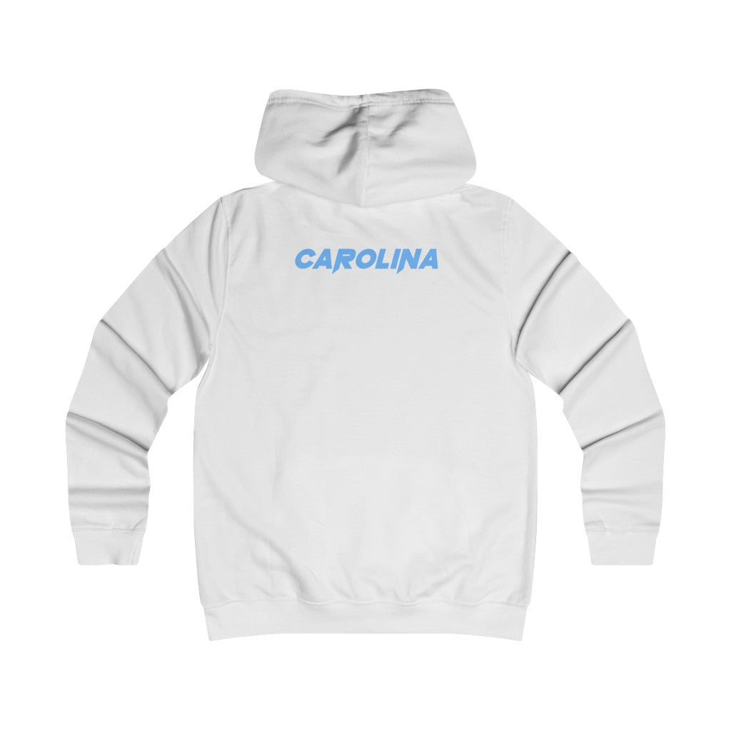 Carolina Bred - L Blue Scheme Girlie College Hoodie