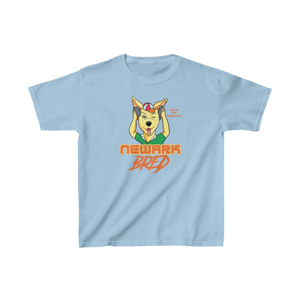 Newark Bred - Kevin the Kangaroo Kids Heavy Cotton Tee