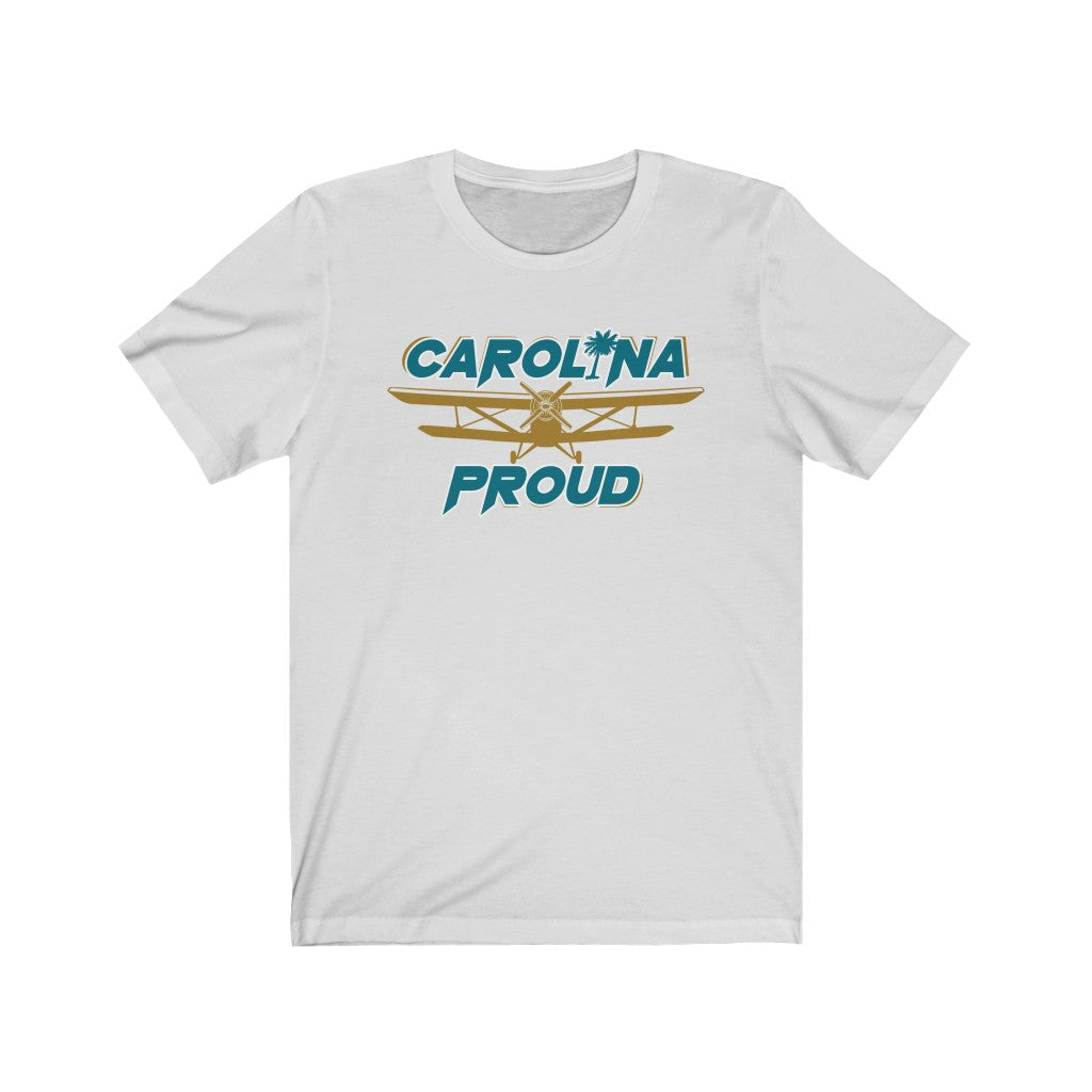 Carolina Proud - Aqua Gold Theme Unisex Tee