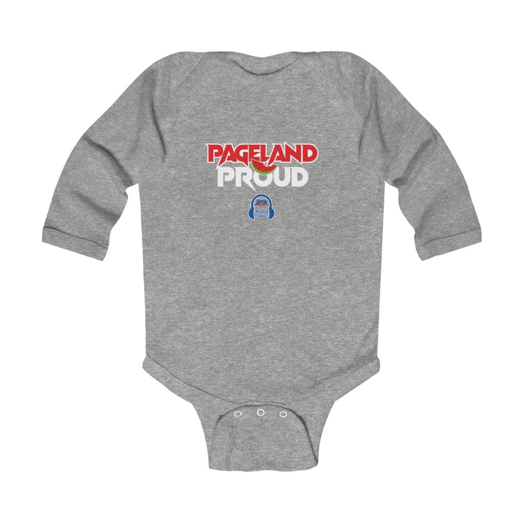 Pageland Proud - Interactive Audio Infant Long Sleeve Bodysuit
