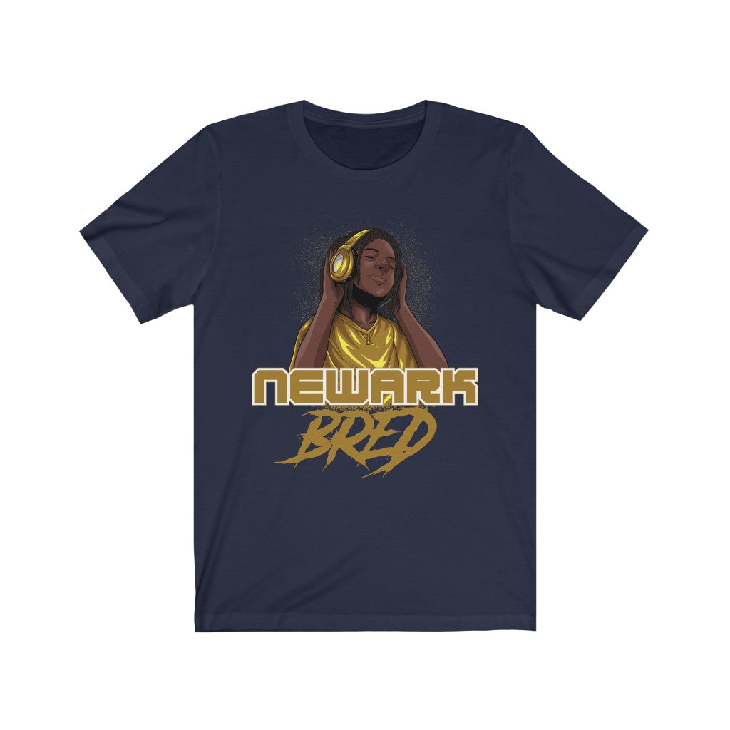 Newark Bred - Black/Gold Scheme Youth Locks Tee