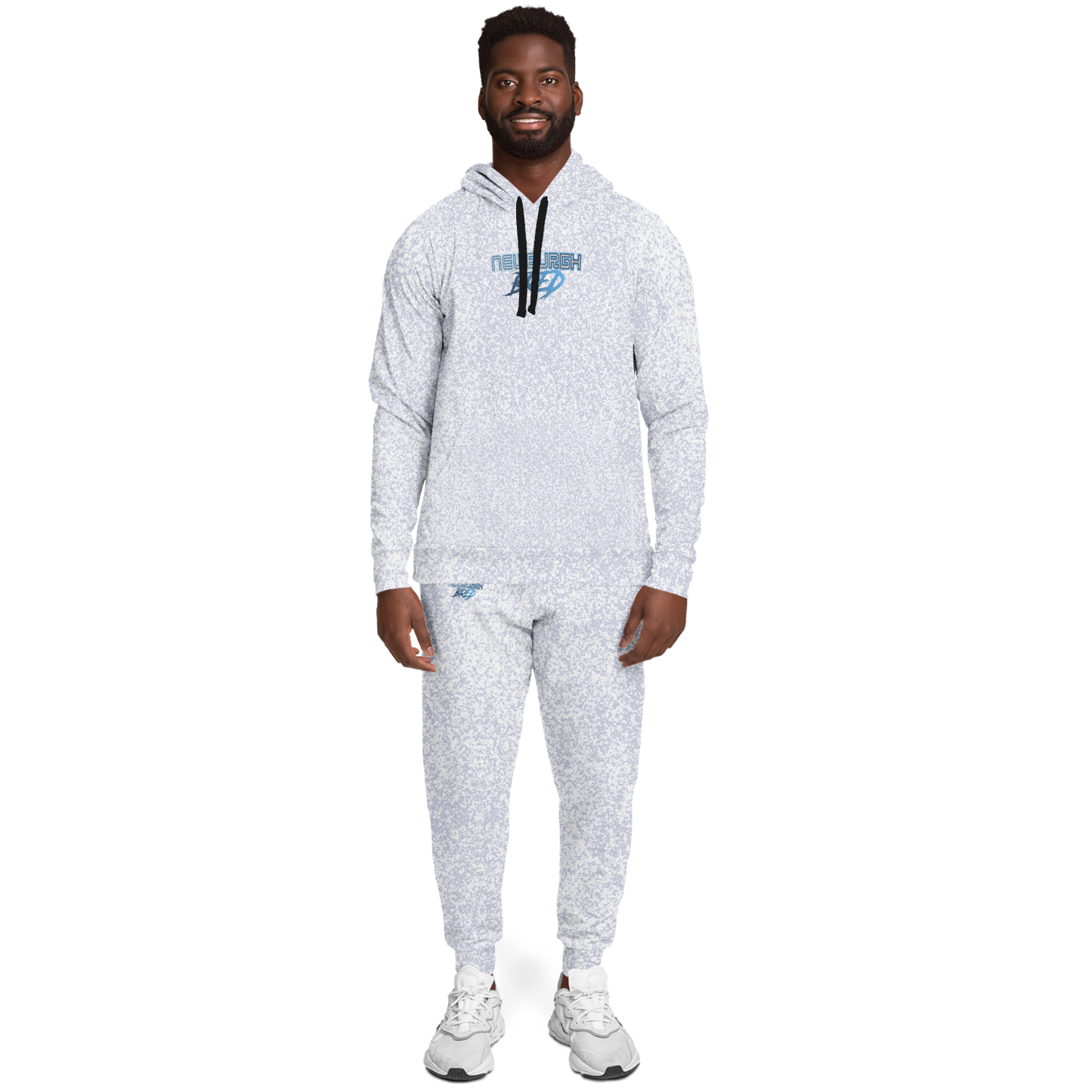 Newburg Bred - Blue Cotton Premium Sweat Suit