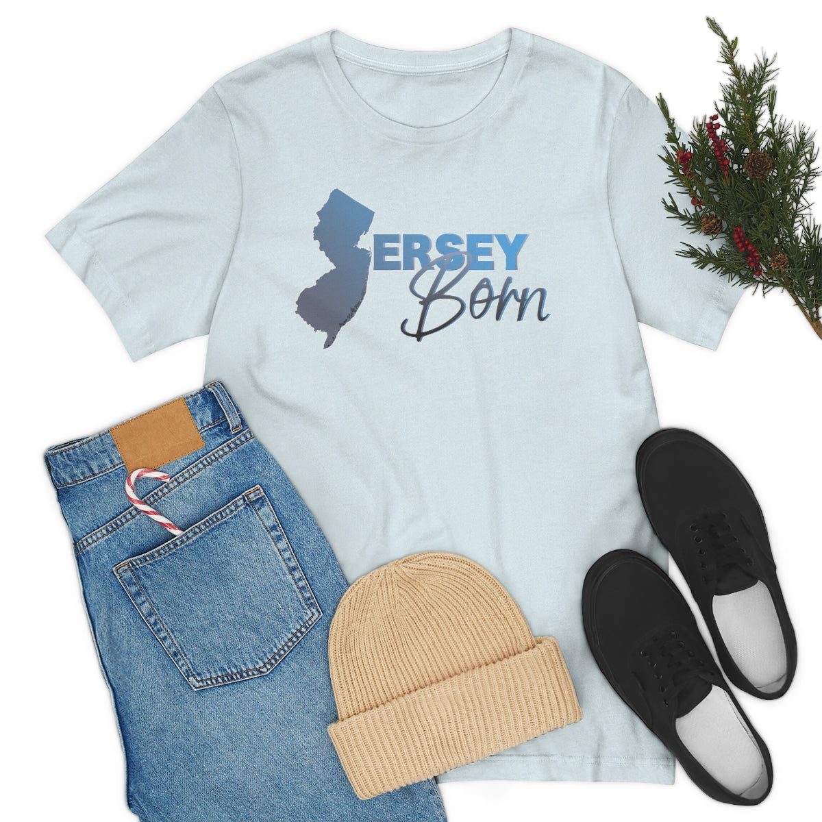 Jersey Born - Icey Blue Tee