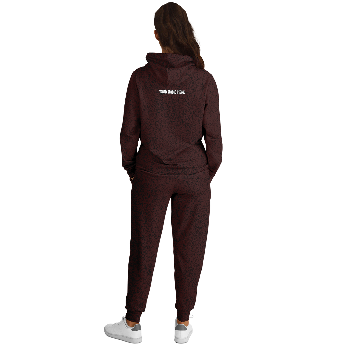 Jersey Born - Burgundy Dust Premium Sweat Suit*