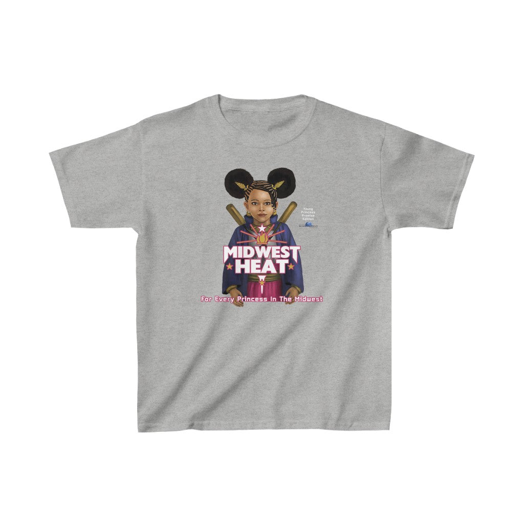 Jersey City Born - Pink Scheme Kids Heavy Tee