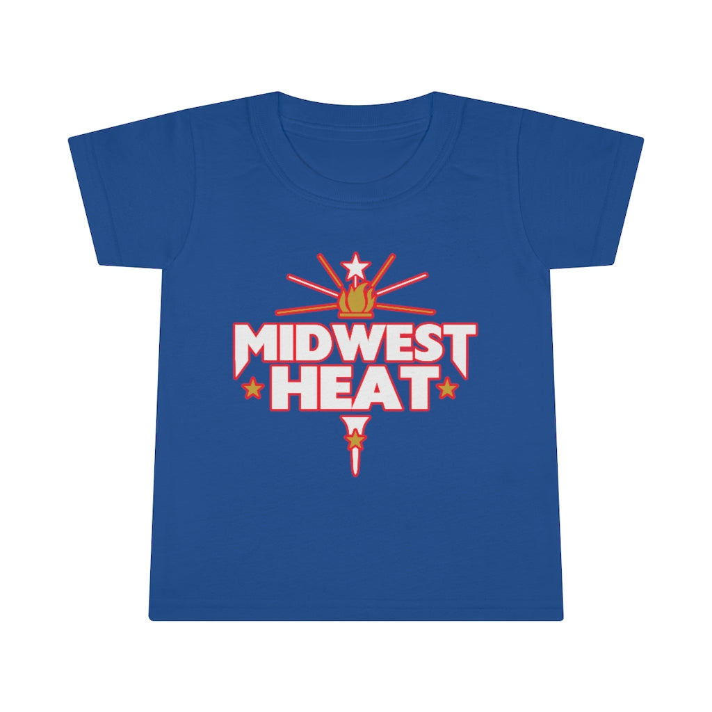 Midwest Heat - Red White Torch Toddler T-Shirt
