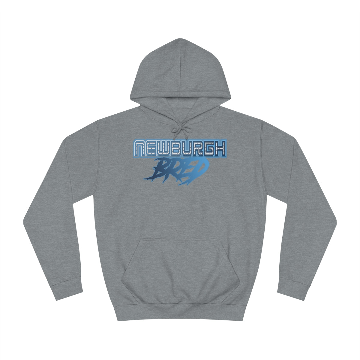 Newburgh Bred Icey Blue Scheme Unisex Hoodie