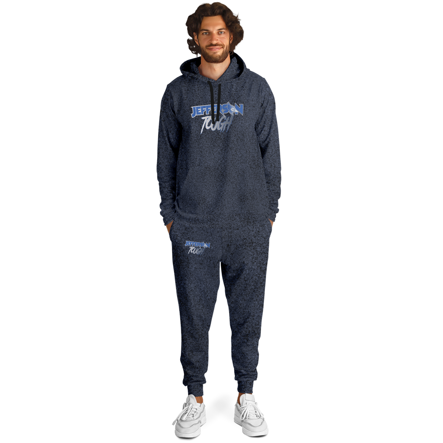 Jefferson Tough - Blue Dust Premium All Over Print Sweat Suit