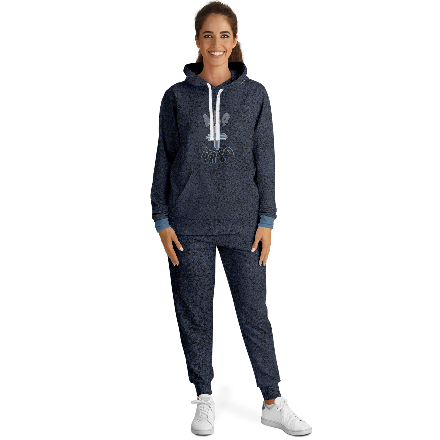 Albuquerque Bred - Dark Blue Dust Premium Sweat Suit ***
