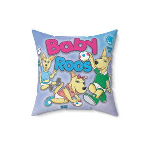 PGK Baby Roos - Faux Suede Square Pillow