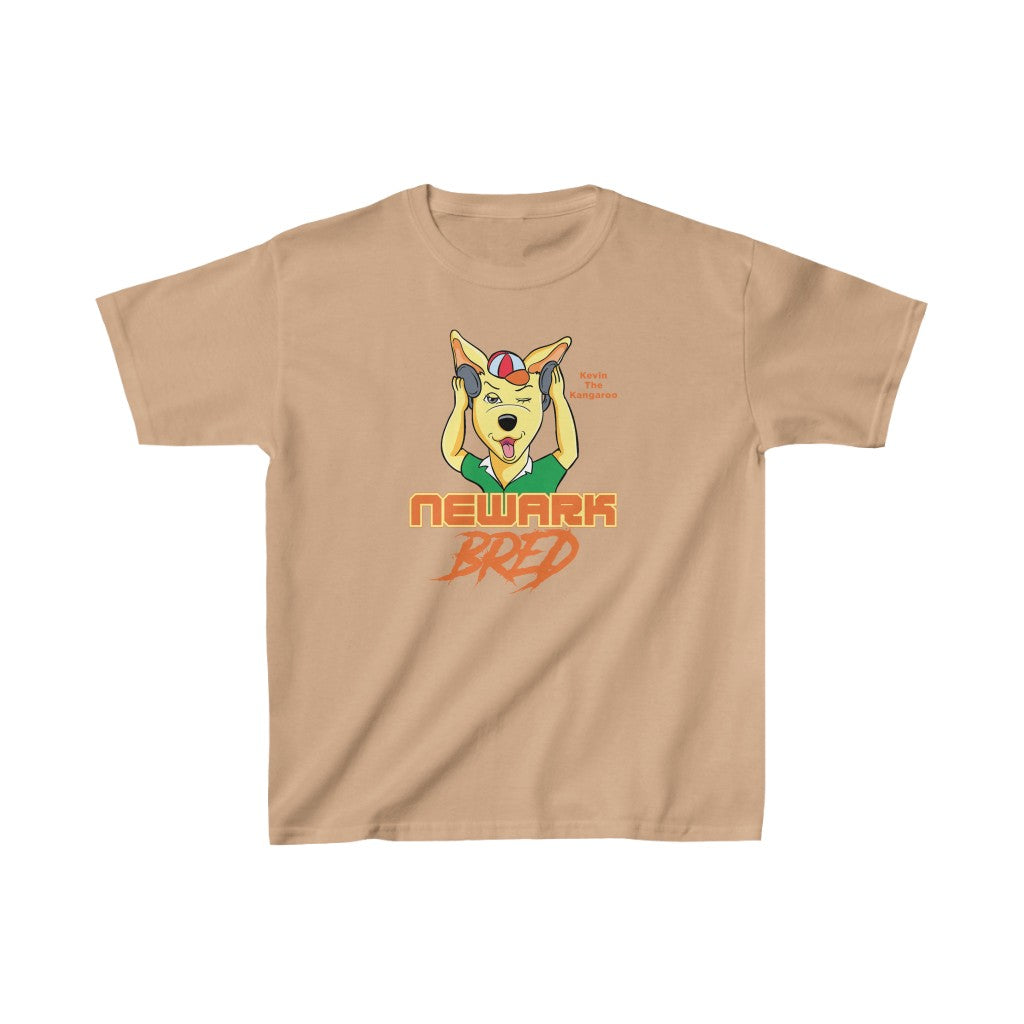 Newark Bred - Kevin the Kangaroo Kids Heavy Cotton Tee