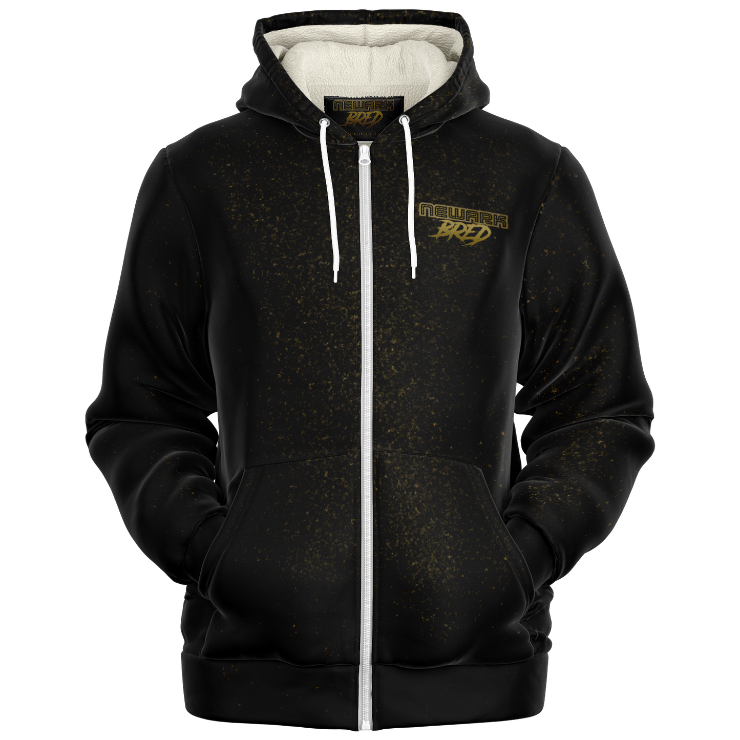 Newark Bred - Gold Dust Microfleece Hoodie
