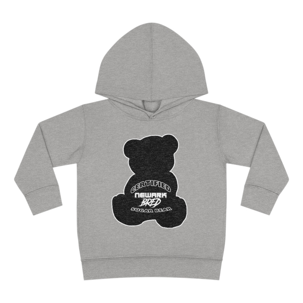 Certified Newark Bred Black Sugar Bear Toddler Hoodie