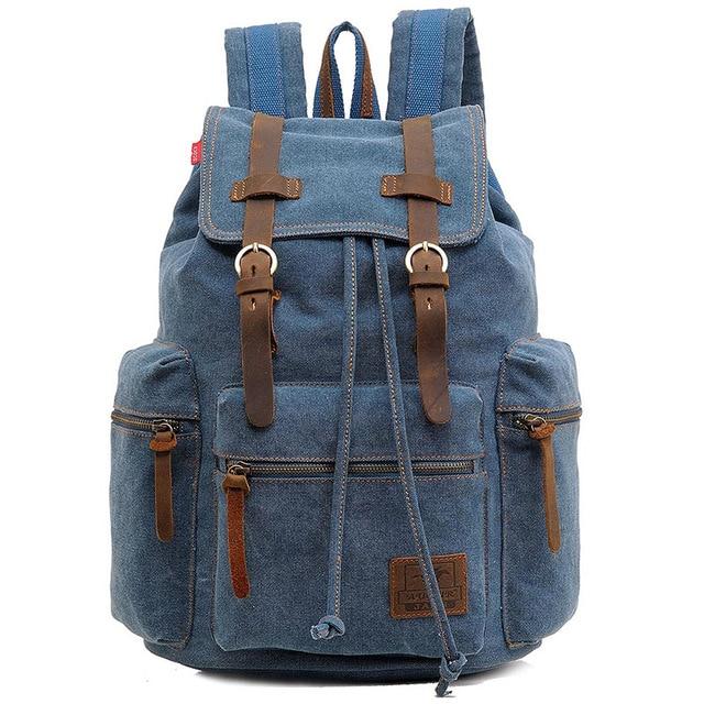 Audio Vintage Canvas Backpack - For Adults who Love and Support Children!