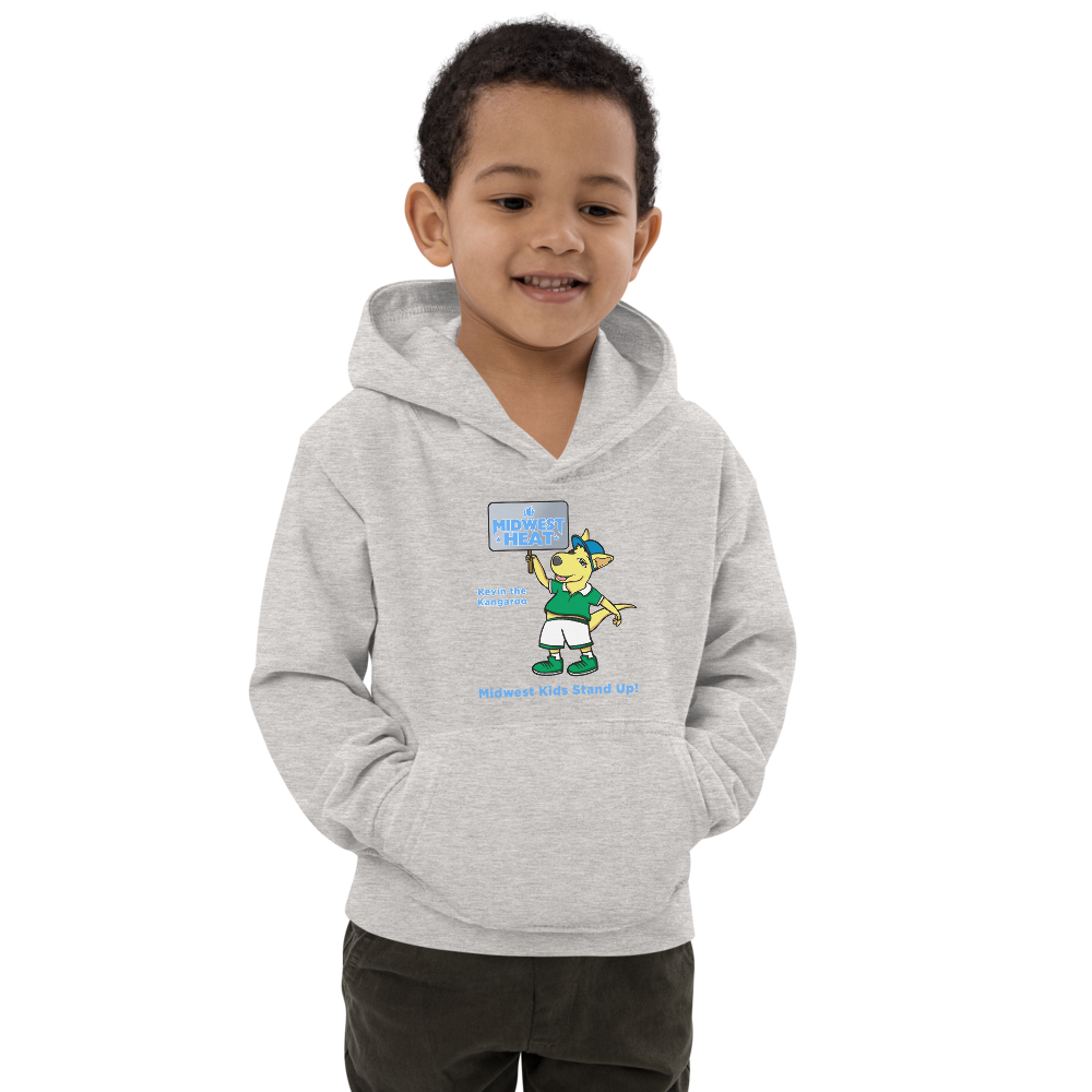 Kevin the Kangaroo Midwest Kids Hoodie