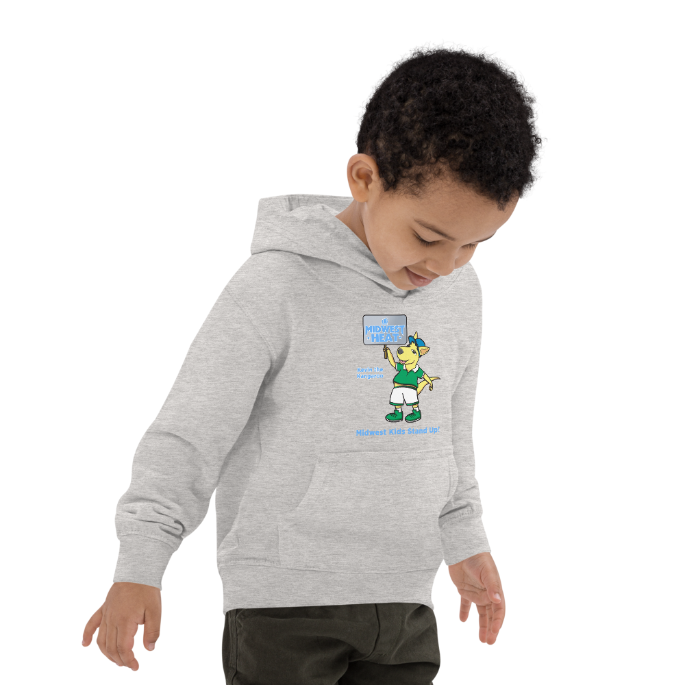 Kevin the Kangaroo Midwest Kids Hoodie