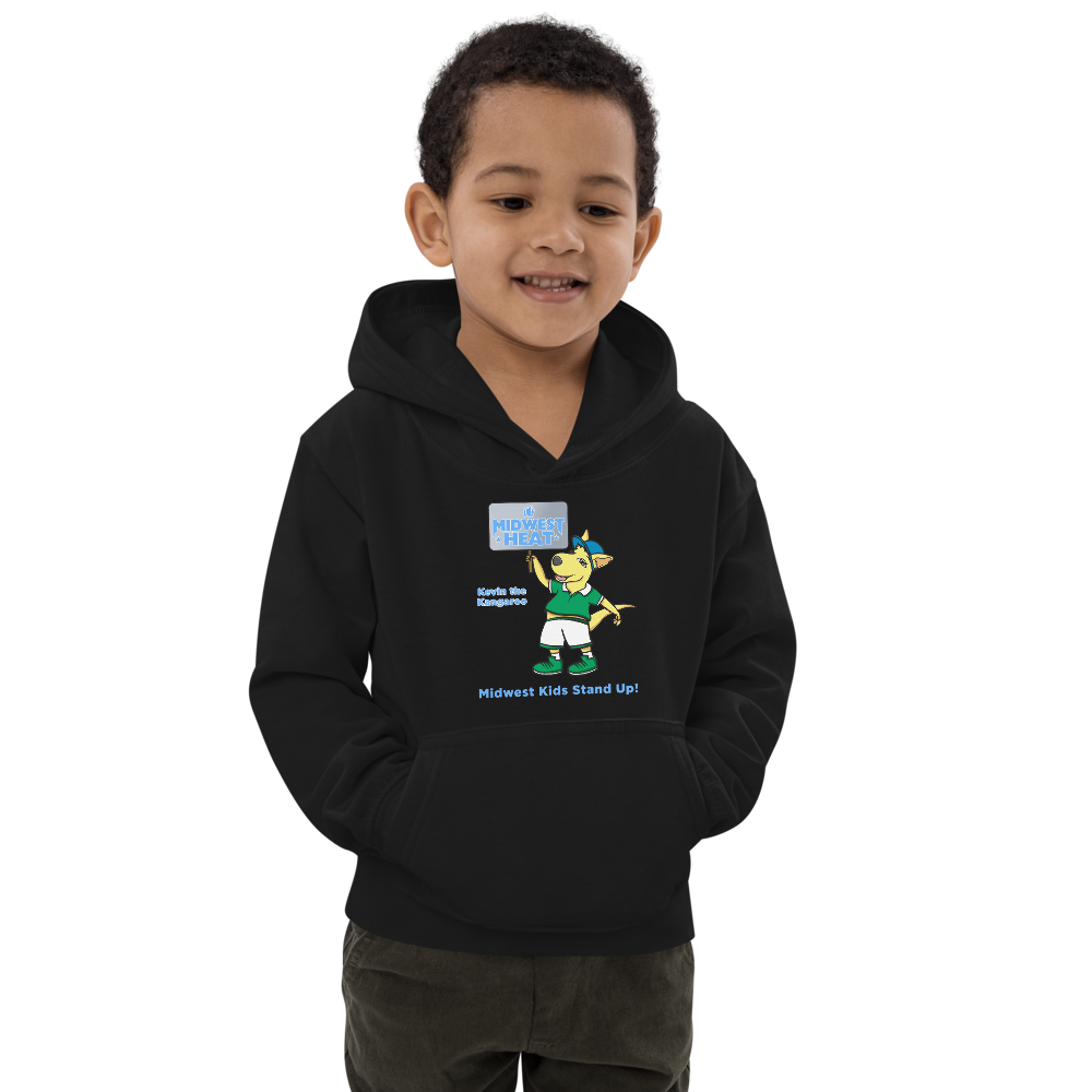 Kevin the Kangaroo Midwest Kids Hoodie