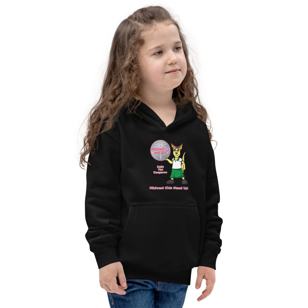 Midwest Heat - Kelly the Kangaroo Kids Hoodie