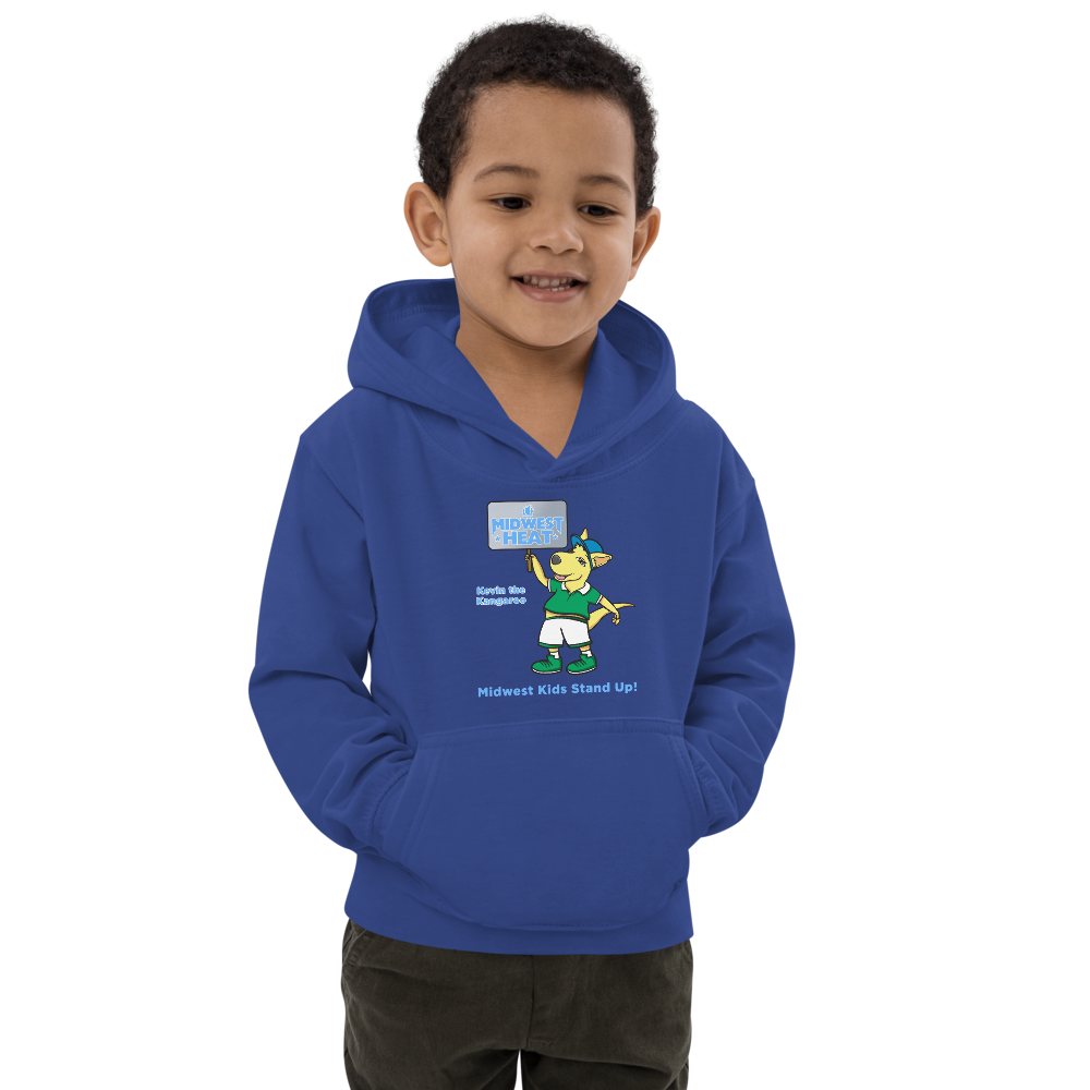 Kevin the Kangaroo Midwest Kids Hoodie