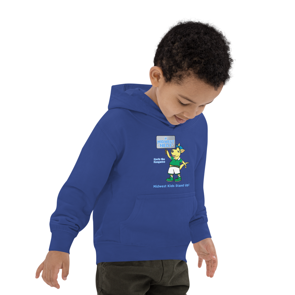 Kevin the Kangaroo Midwest Kids Hoodie