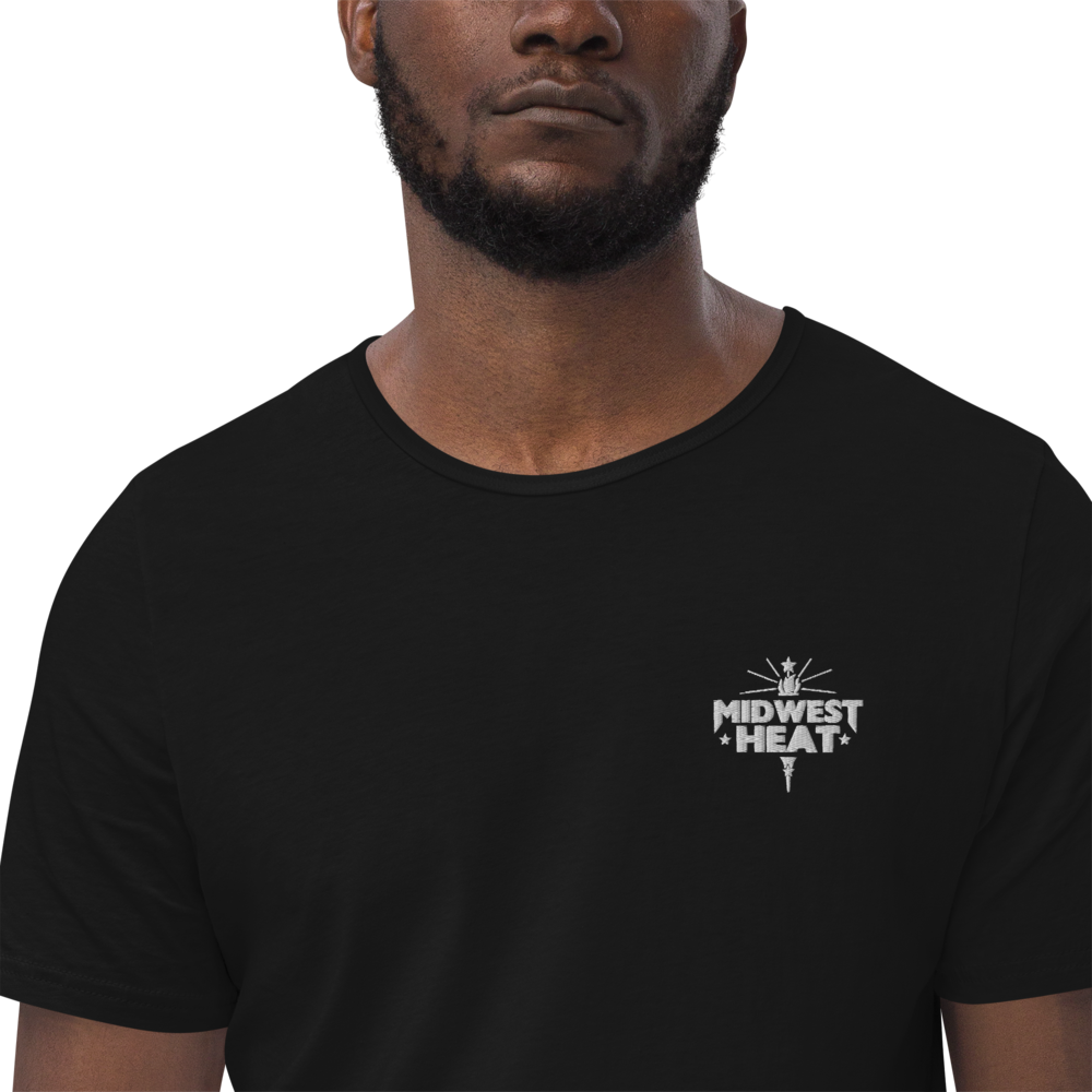 Midwest Heat - Men's Curved Hem T-Shirt