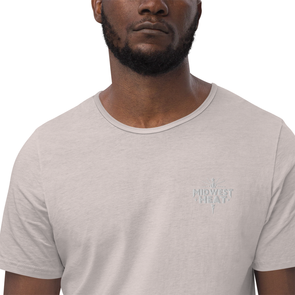 Midwest Heat - Men's Curved Hem T-Shirt