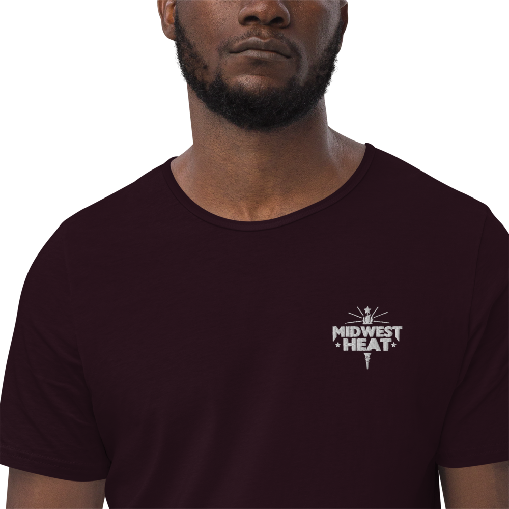 Midwest Heat - Men's Curved Hem T-Shirt
