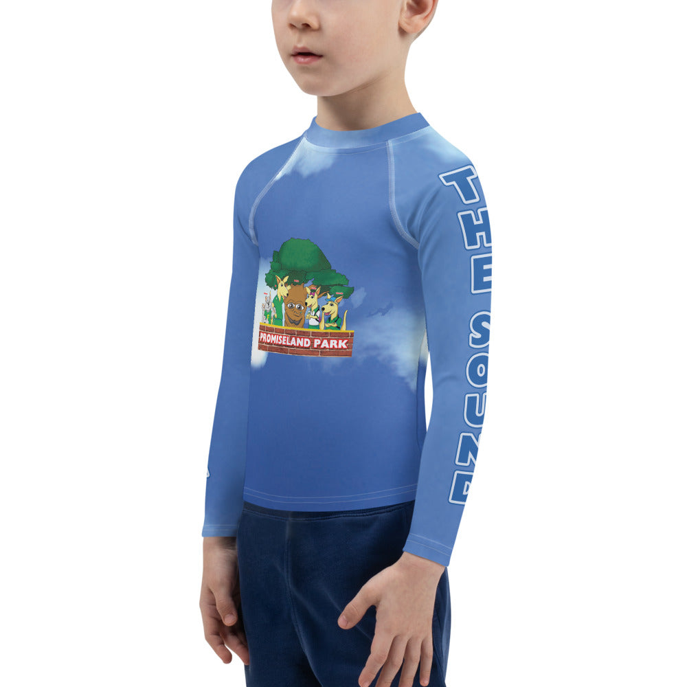 Promiseland Park's Kids and Youth Audio Rash Guard