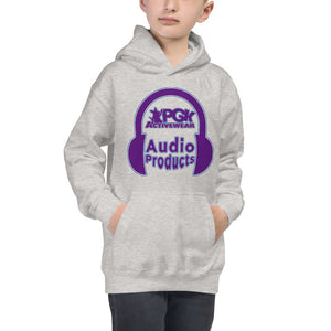 Open image in slideshow, PGK Audio Products Hoodie - Lavender Tone

