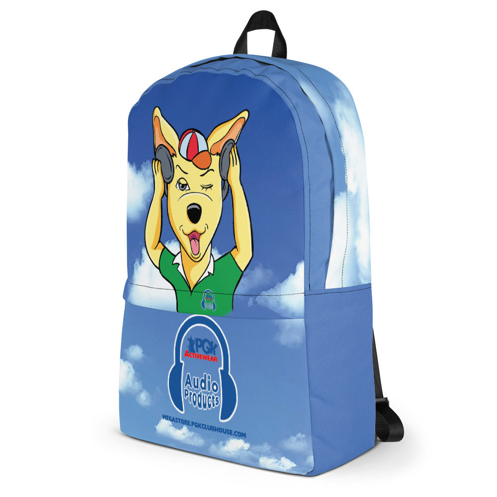 PGK Music-Box's Blue Sky Back Pack Featuring Kevin the Kangaroo