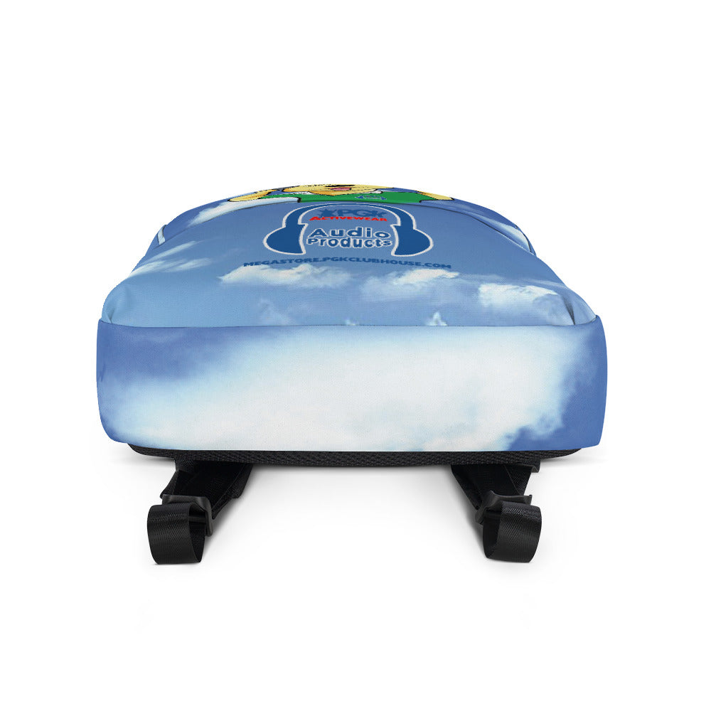 PGK Music-Box's Blue Sky Back Pack Featuring Kevin the Kangaroo