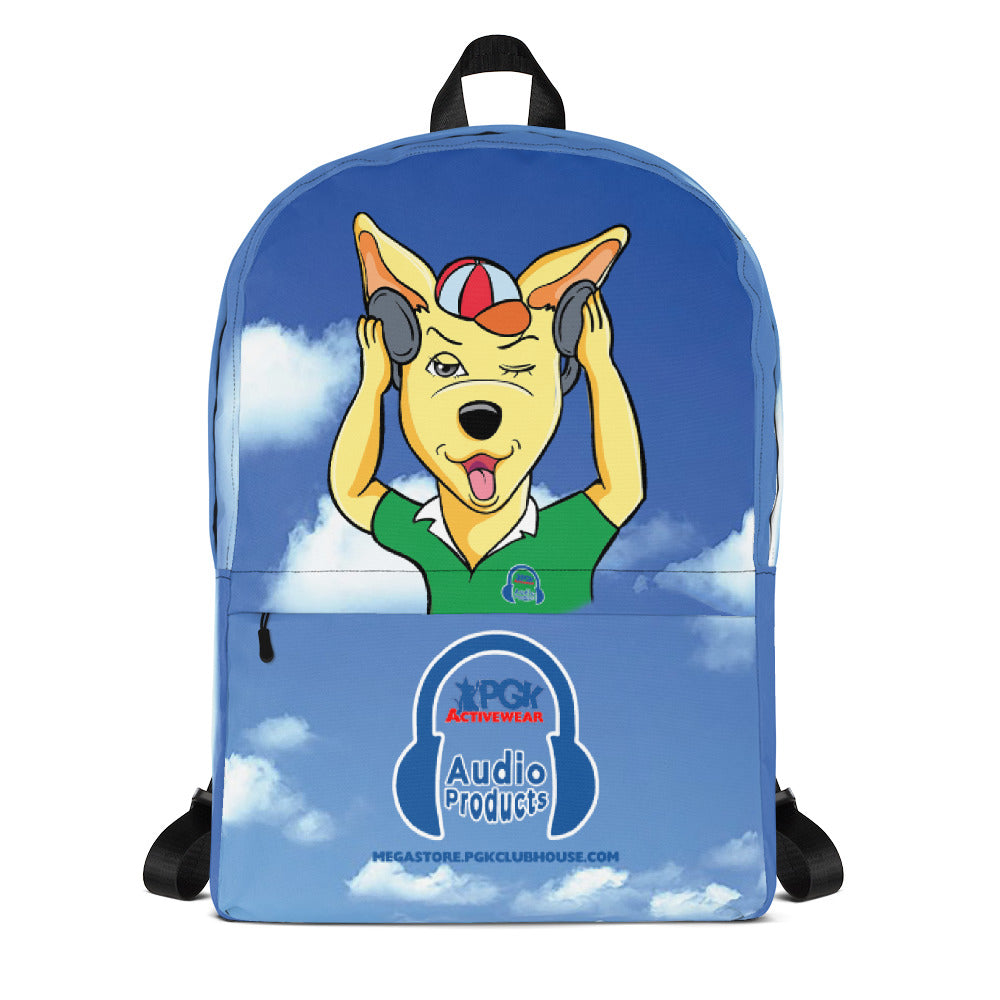 PGK Music-Box's Blue Sky Back Pack Featuring Kevin the Kangaroo