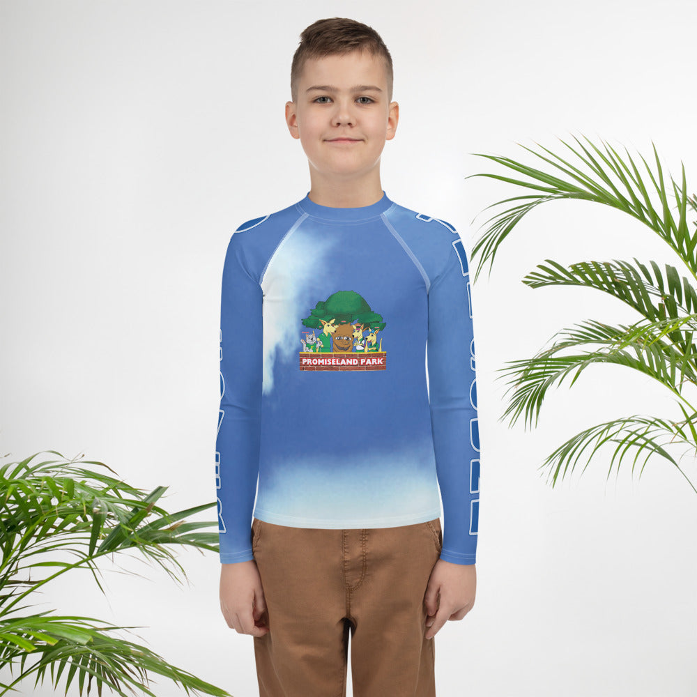 Promiseland Park's Youth Audio Rash Guard