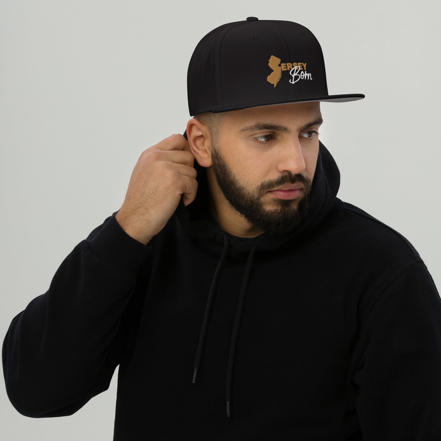 Jersey Born Gold Scheme - Snapback Hat