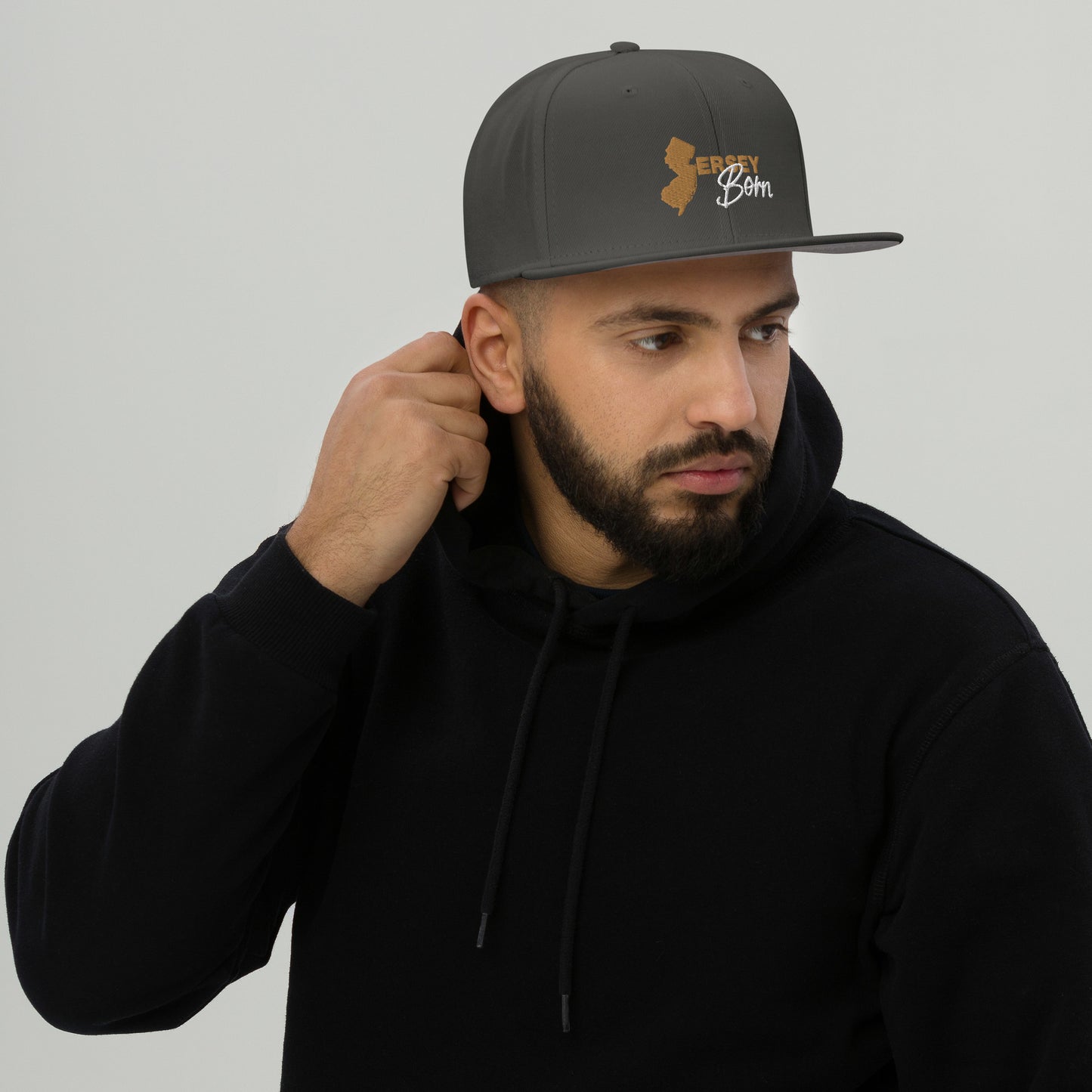 Jersey Born Gold Scheme - Snapback Hat