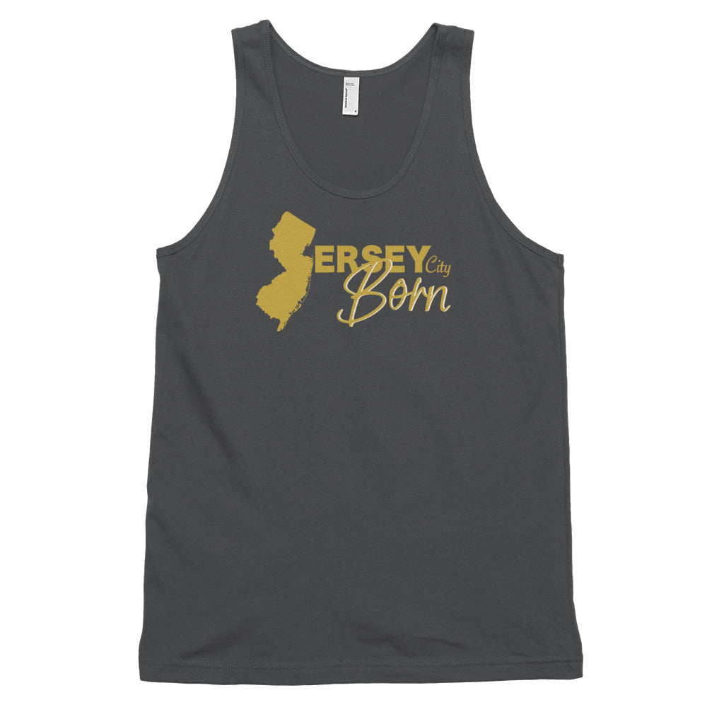 Jersey City Born - Gold Scheme Classic tank top (unisex) *