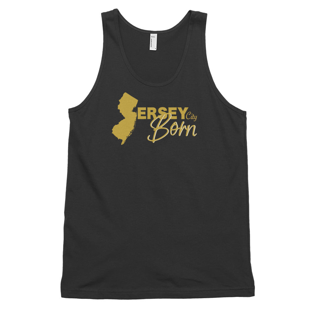 Jersey City Born - Gold Scheme Classic tank top (unisex) *