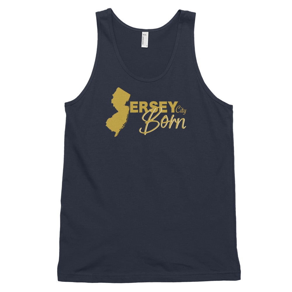 Jersey City Born - Gold Scheme Classic tank top (unisex) *