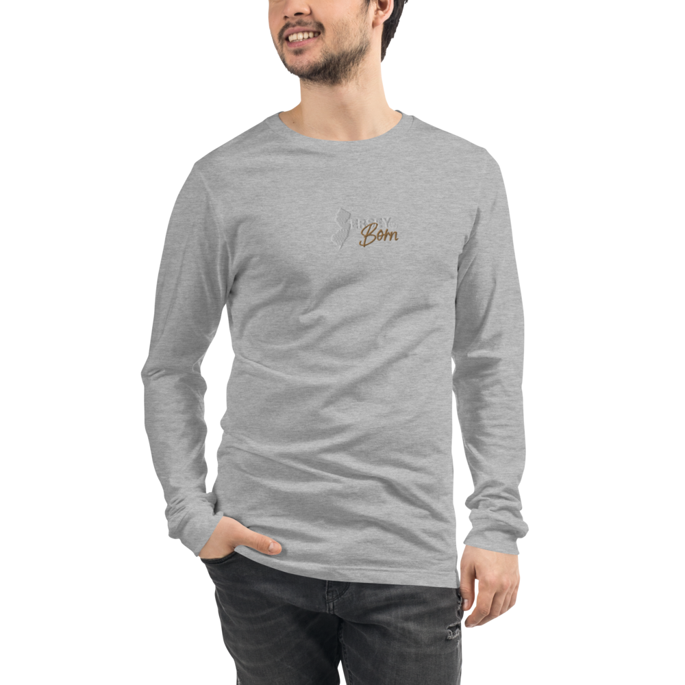 Jersey City Born - Unisex Long Sleeve Tee