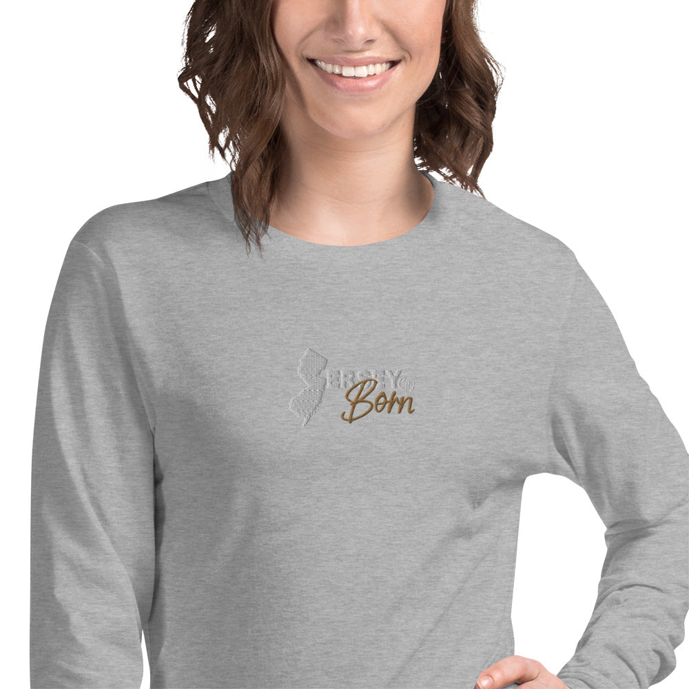 Jersey City Born - Unisex Long Sleeve Tee