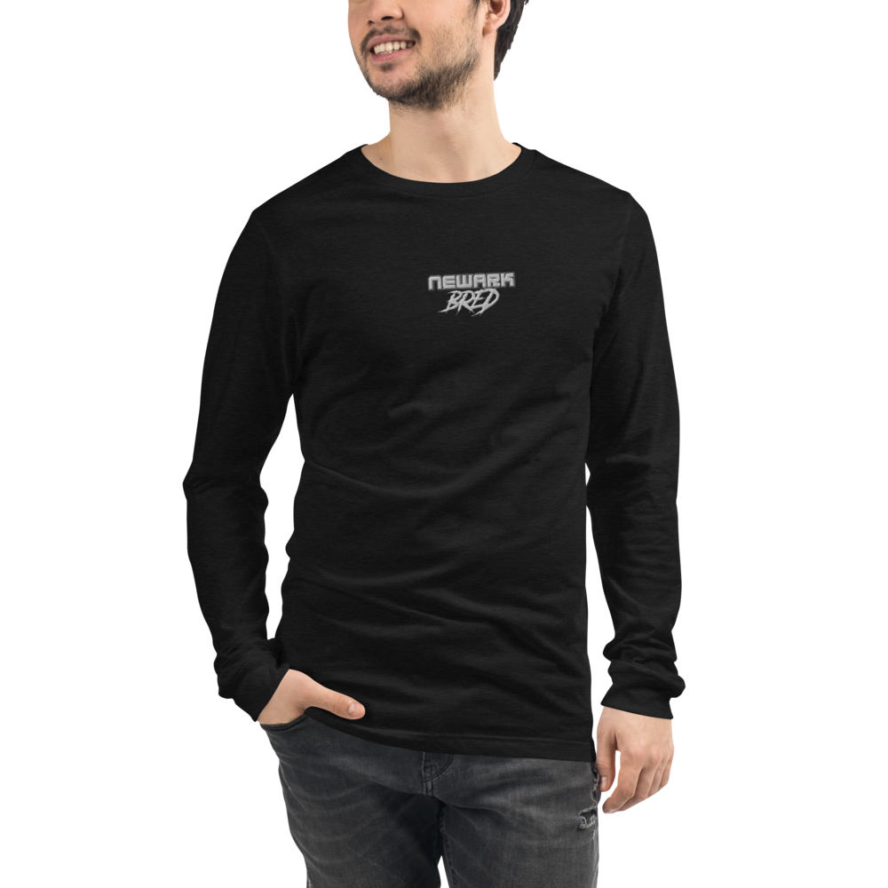 Newark Bred - Unisex Long Sleeve Embroidered Tee
