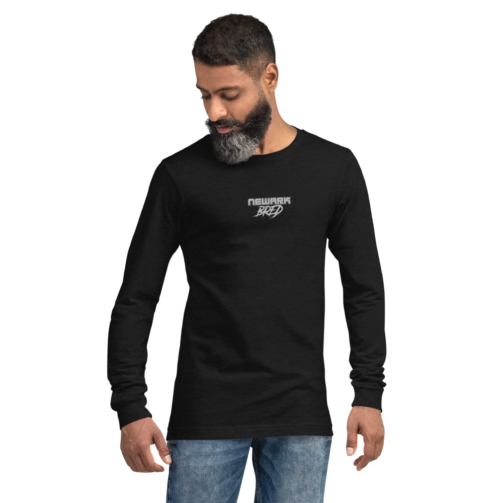 Newark Bred - Unisex Long Sleeve Embroidered Tee