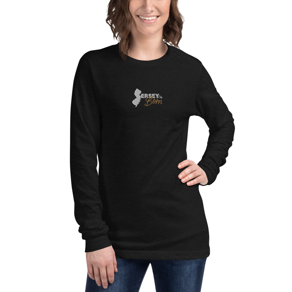 Jersey City Born - Unisex Long Sleeve Tee