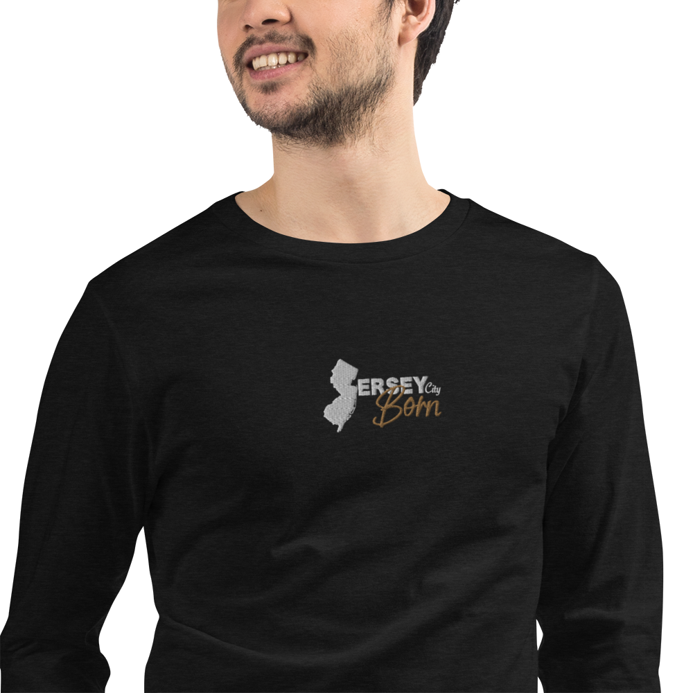 Jersey City Born - Unisex Long Sleeve Tee