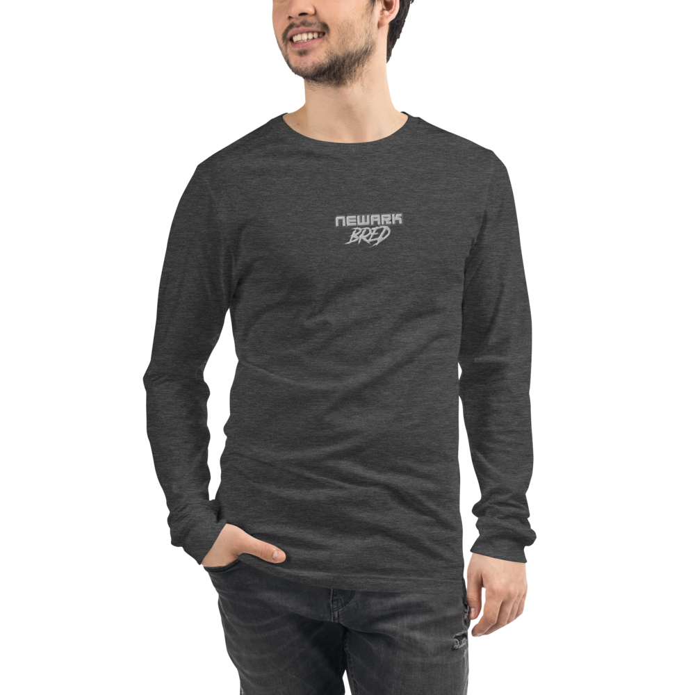Newark Bred - Unisex Long Sleeve Embroidered Tee