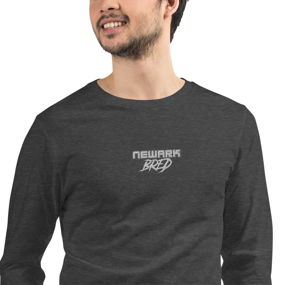 Newark Bred - Unisex Long Sleeve Embroidered Tee